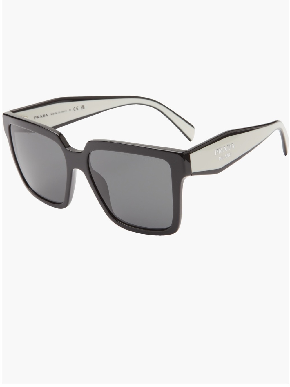 Prada Black Square Frame Sunglasses - Prada Milano - Picture 1 of 3